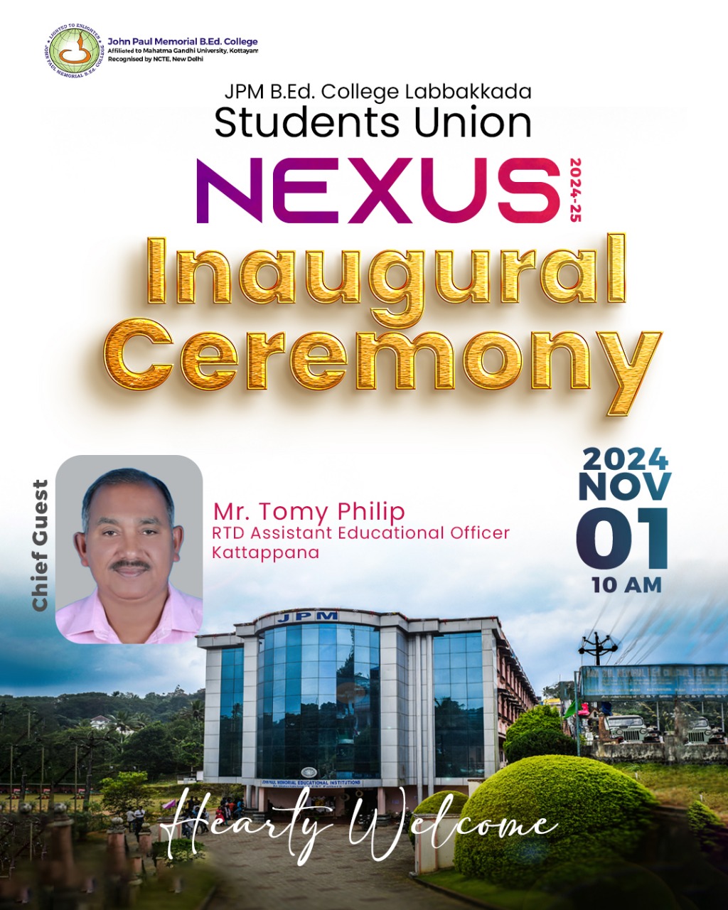 NEXUS:INAUGURAL CEREMONY